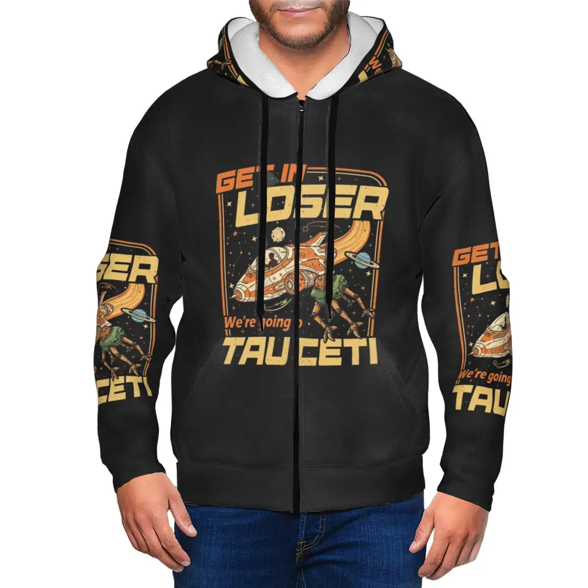 Movie Project Hail Mary Graphic Andy Weir Novel Zipper Hoodies Pullover Autumn Winter Men Women Sweatshirts Long Sleeve Tops