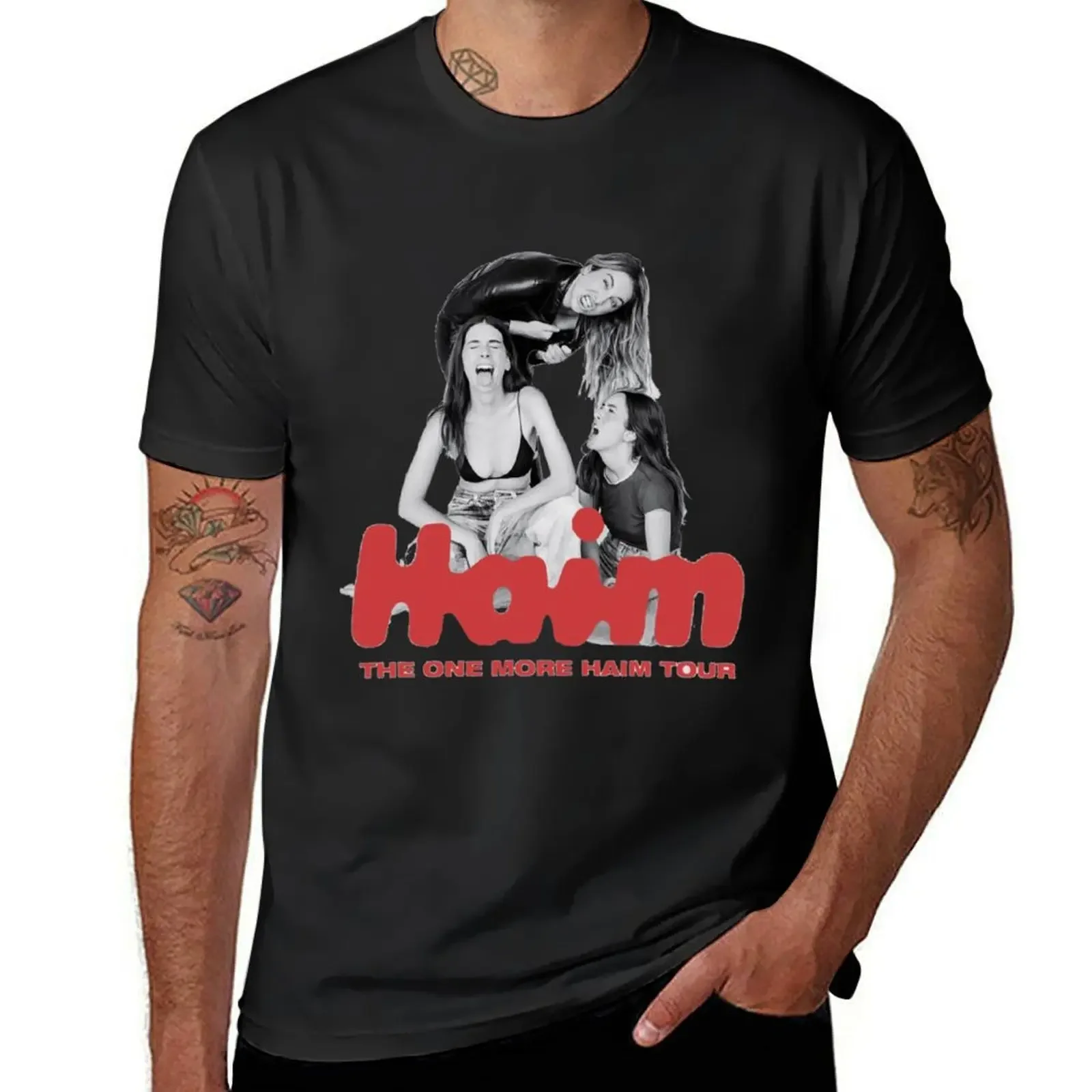 The One More Haim C T-Shirt anime plus size tops fitted t shirts for menUnisex T-shirts for Men Women Summer