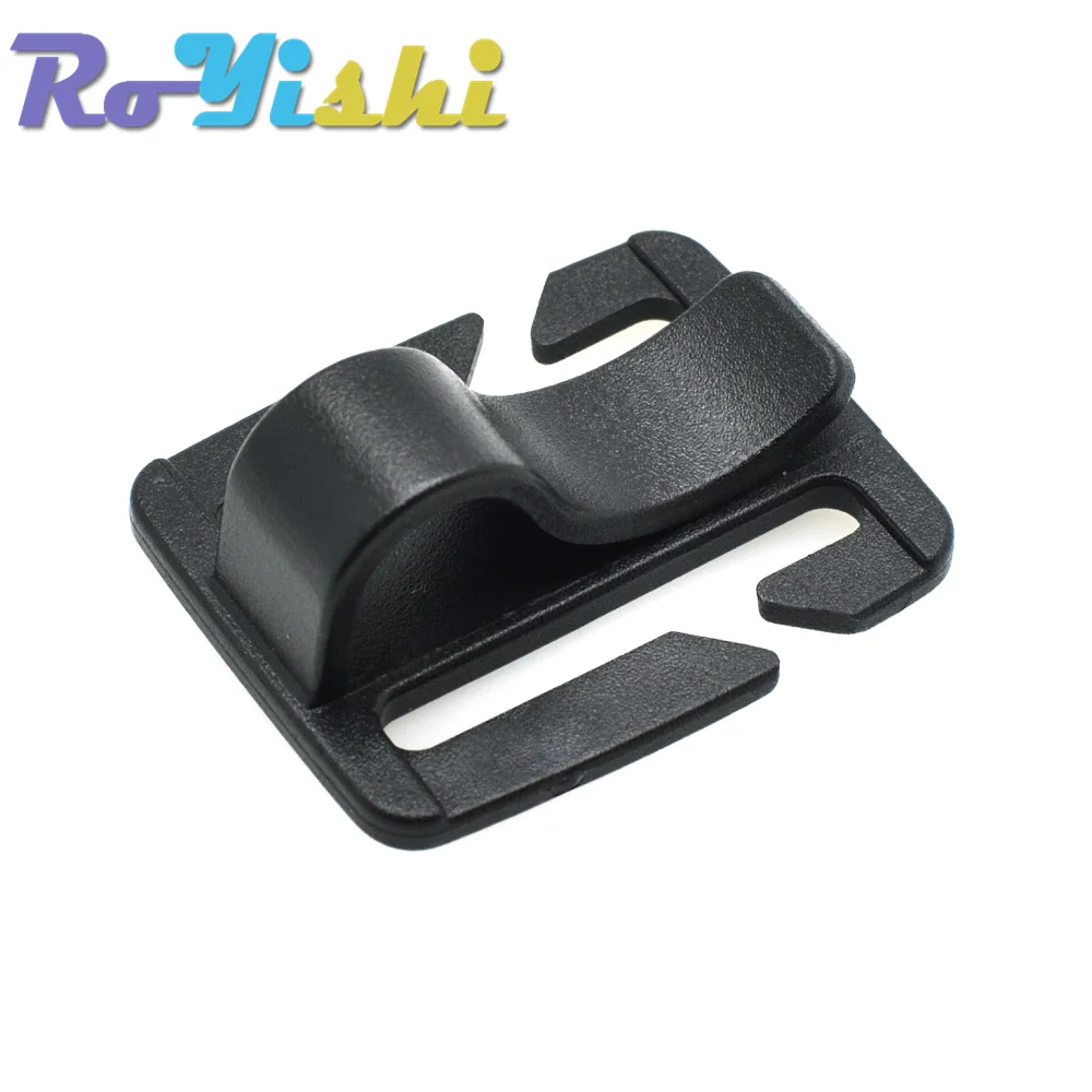 Plastic Sternum Strap Tube Pipe Clip Holder Buckles For Outdoor Accessories For Paracord/Backpack Webbing 25mm