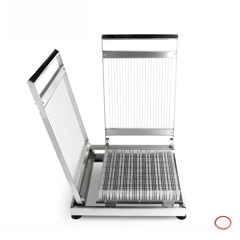 Stainless steel raw chocolate fudge truffles and other soft food cutters, manual chocolate division baking tools