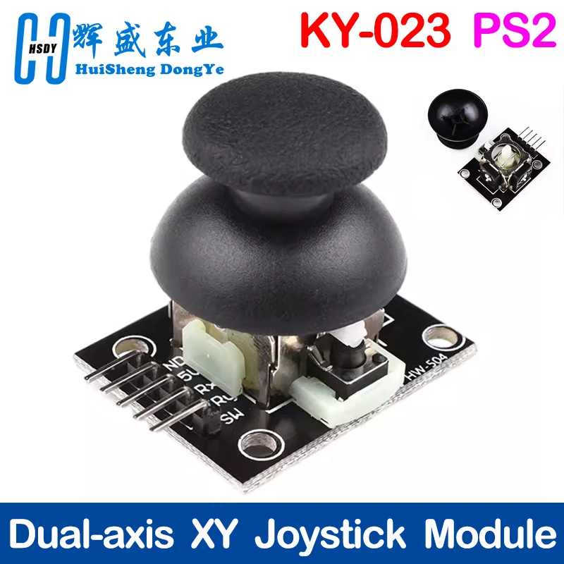 For Arduino Dual-axis XY Joystick Module Higher Quality PS2 Joystick Control Lever Sensor KY-023 Rated 4.9 /5