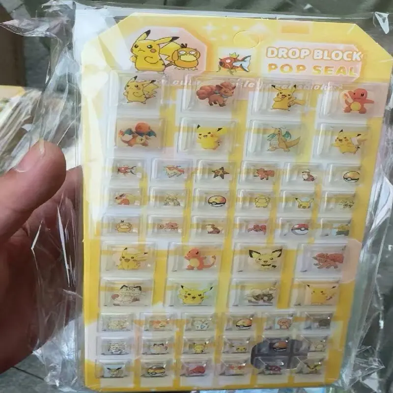 

Pok é Mon Cartoon Stickers, Diy Decoration Materials, Cute Waterproof Stickers Set, Student Stationery Decoration Stickers