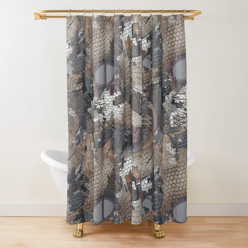 

Timber Camouflage Shower Curtain Bathroom Accessories Waterproof Fabric Bathroom For Bathroom Shower Bath Curtain