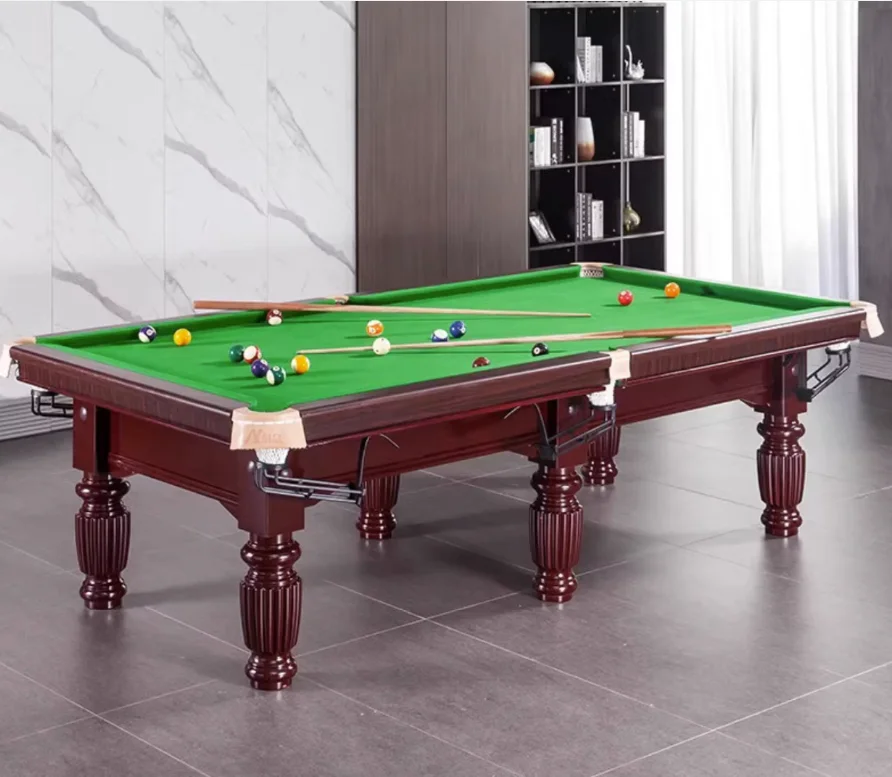 

Billiard table standard household indoor billiard table American Chinese black eight table tennis multifunctional marble