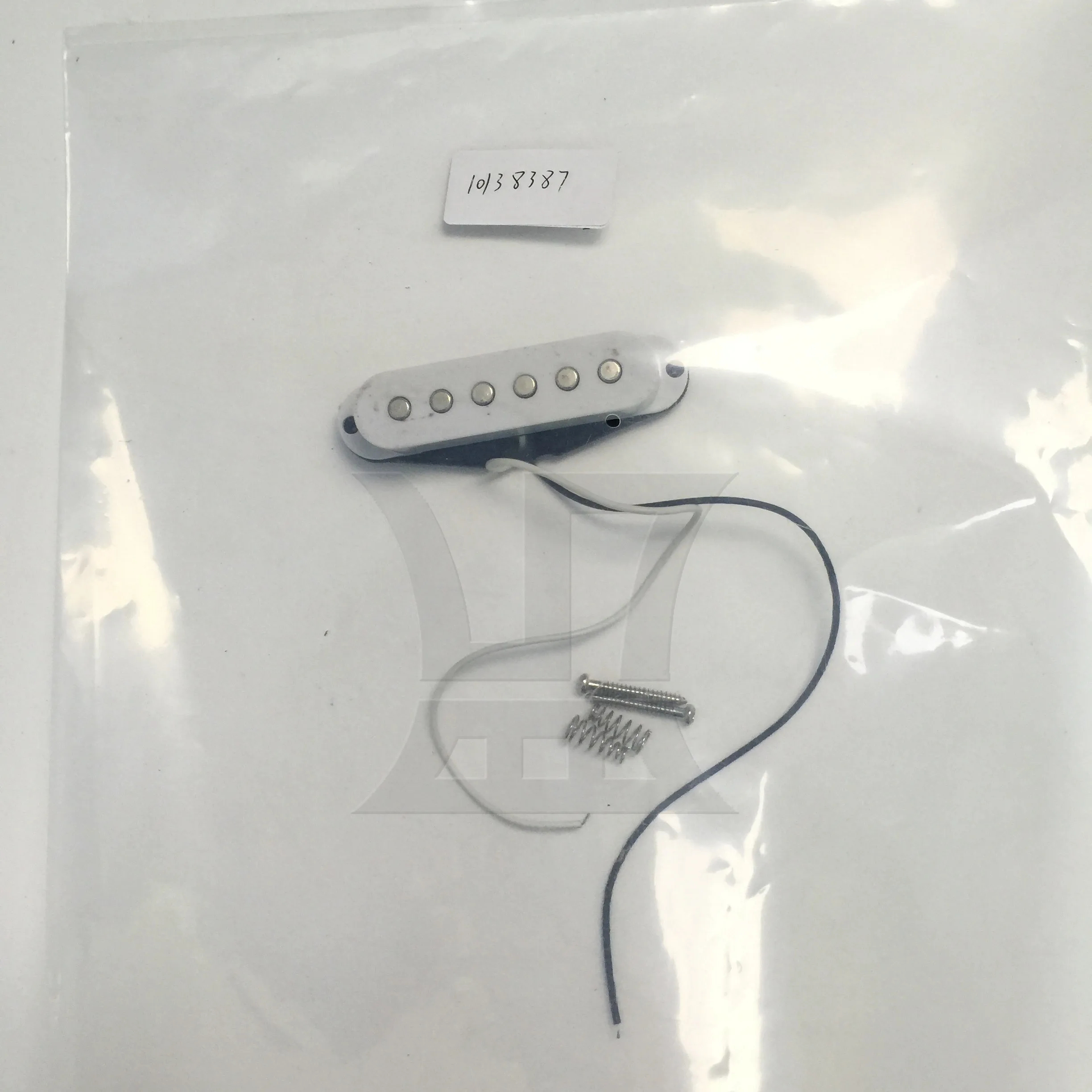 

Yibuy 1pc Single Coil Pickup 52cm White Single Coil Pickup Electric Guitar Accessories