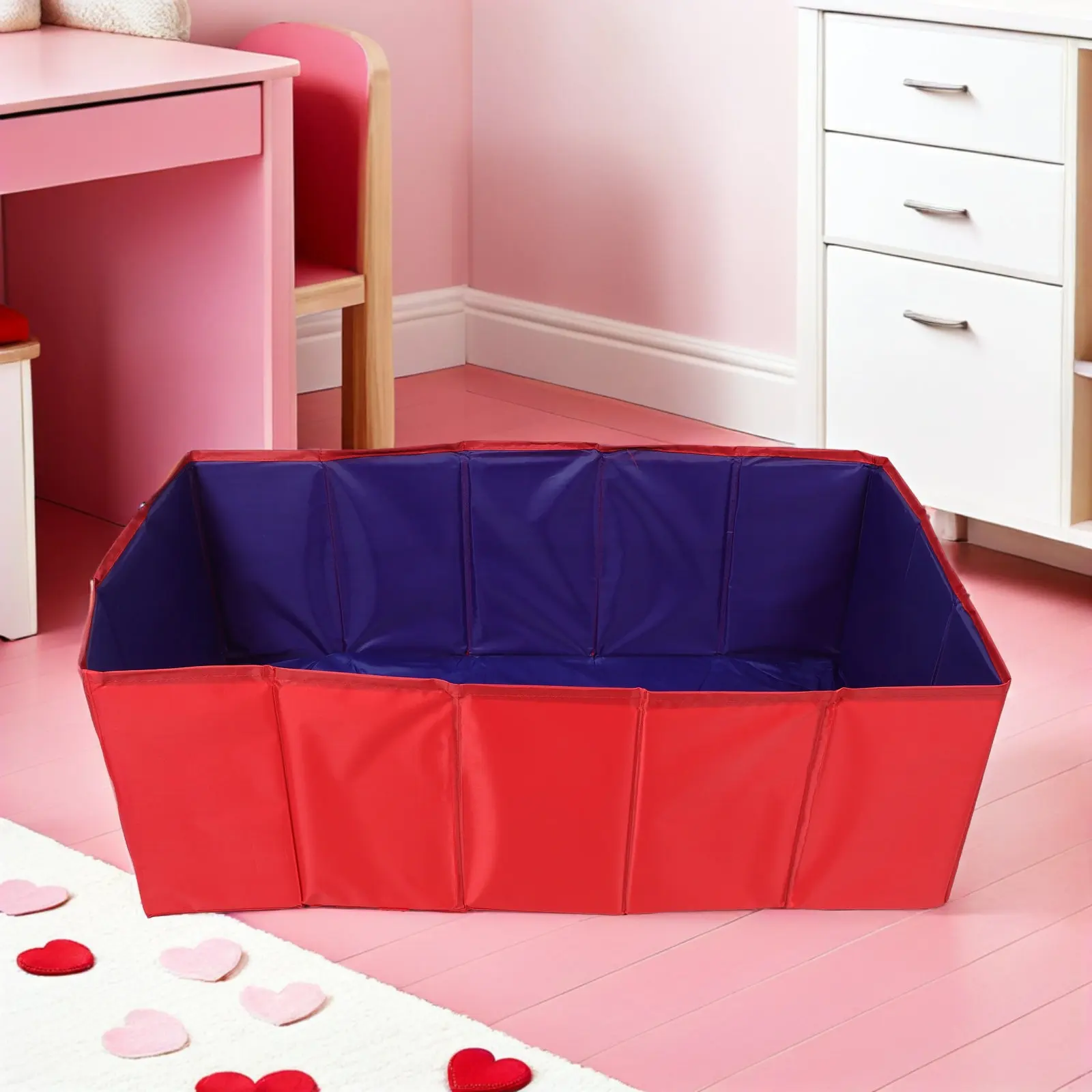 

Прочный складной квадратный лоток для песка для детей, портативное легкое оборудование для игр с песком, сенсорный контейнер, пляжная тематика, Монтессори