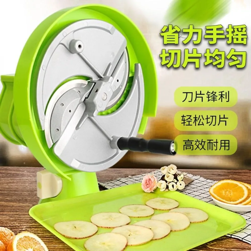 Multifunctional Small Lemon Fruit Slicer Manual Household Vegetable Cutting Fruit and Vegetable Potato Slicer Artifact