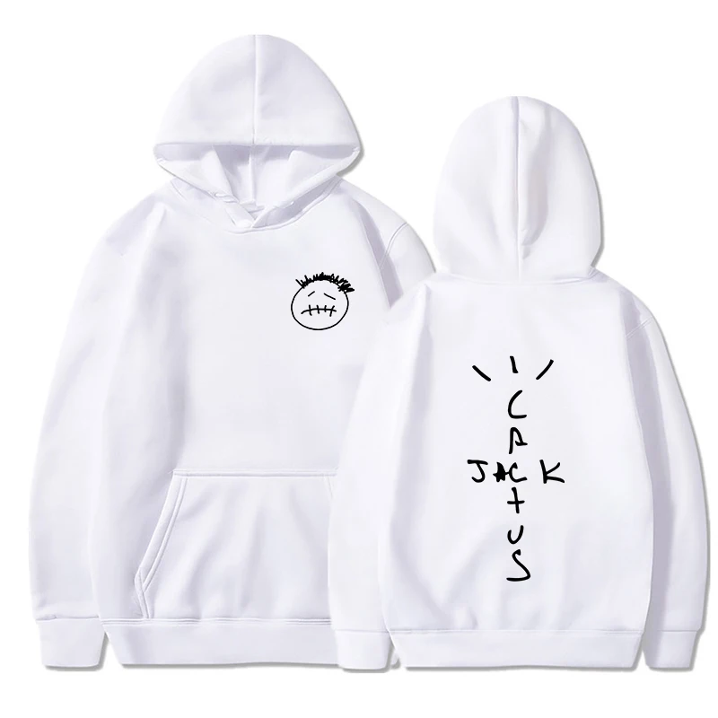 Sudadera con estampado de Cactus Jack para hombre y mujer, Jersey informal de moda Harajuku, ropa de calle fresca, Travis Scott