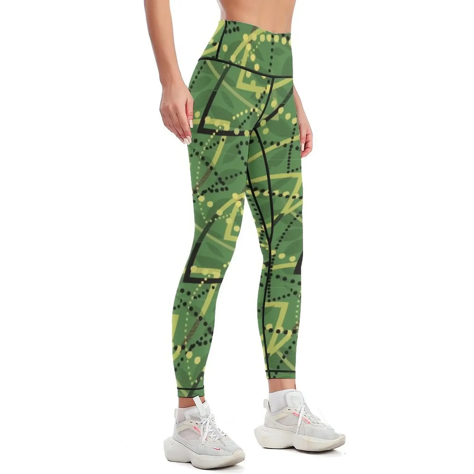 Copy of the classic seat fabric found on Melbourne Metro trams and trains! Leggings Sweatpants workout shorts Womens Leggings