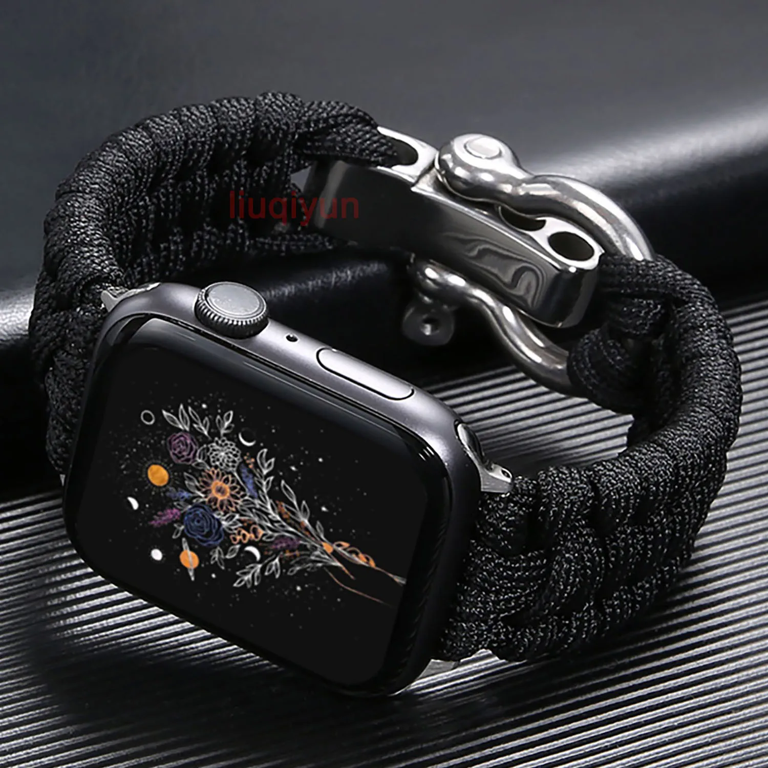 Outdoor Sport Rope Strap For Apple Watch Band Ultra 2 49mm 9 8 7 45mm 41mm Nylon Bracelet iWatch Series SE 6 5 4 3 44mm 42 40 mm