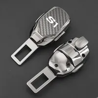 Car seat belt locker carabiner extender insurance belt insert buckle for AUDI S1
