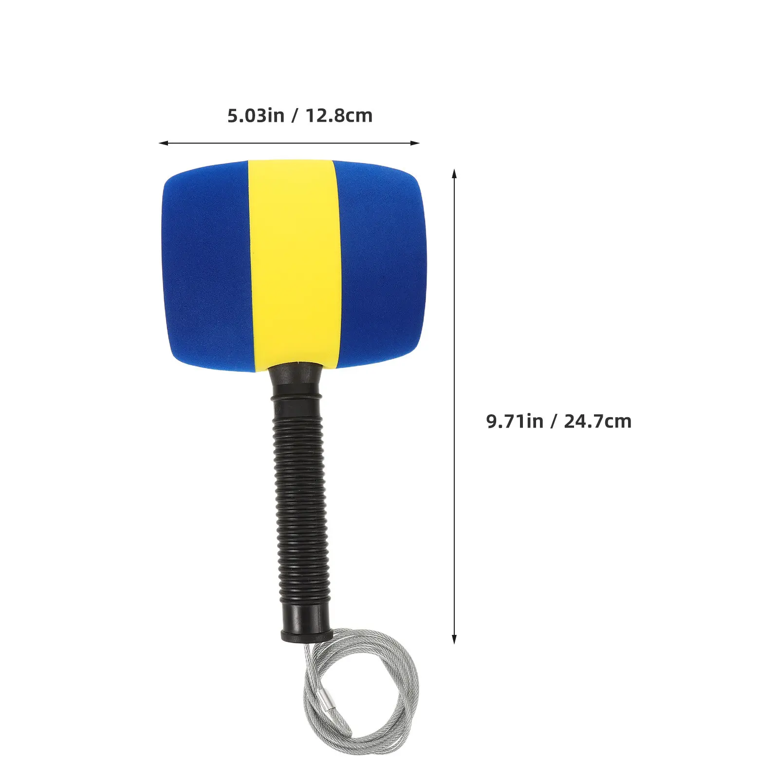 Blue Foam Pounding Hammer for Mole Game Machines Soft Touch Lightweight Mallet for Kids Toddlers Enhanced Precision Portable