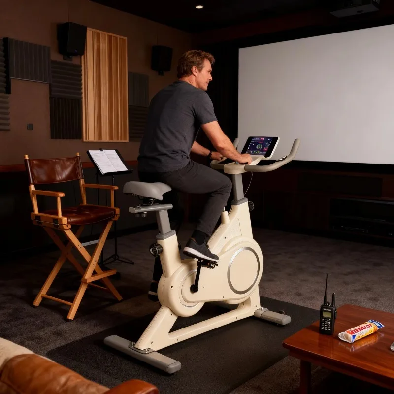 Professional Durable Indoor Cycling Bike Smart Console Display Exercise Machine for Intensive Indoor Training