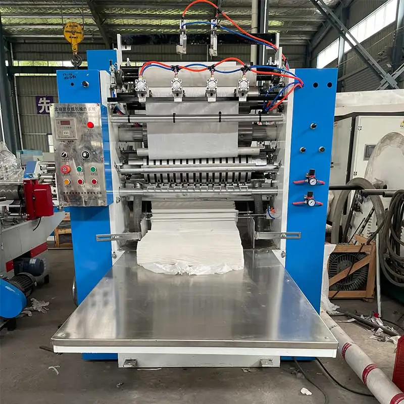 Small Machines for Home Business Soft Facial Tissue Paper Making Machine 2 Lines Facial Tissue Machine