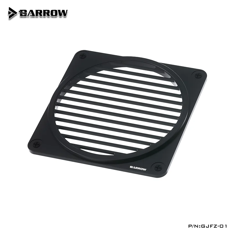 

BARROW Computer Case 12cm Fan Dust Cover,Aluminum Alloy Anti Dust Frame For Water,Air Cooling Radiator Cooler,GJFZ-01