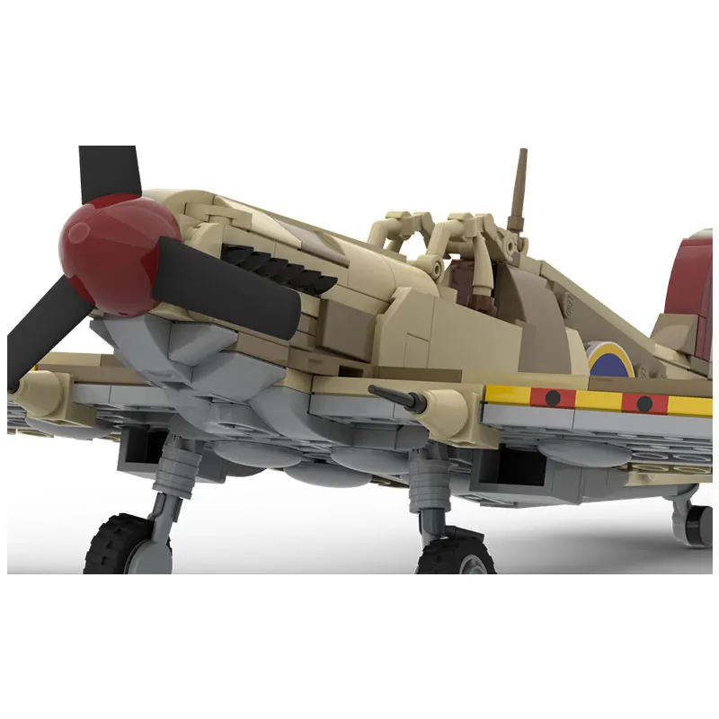 

Набор для сборки модели самолета Spot MOC-323 из мелких деталей, конструктор-головоломка, игрушка, подарочный набор, украшение