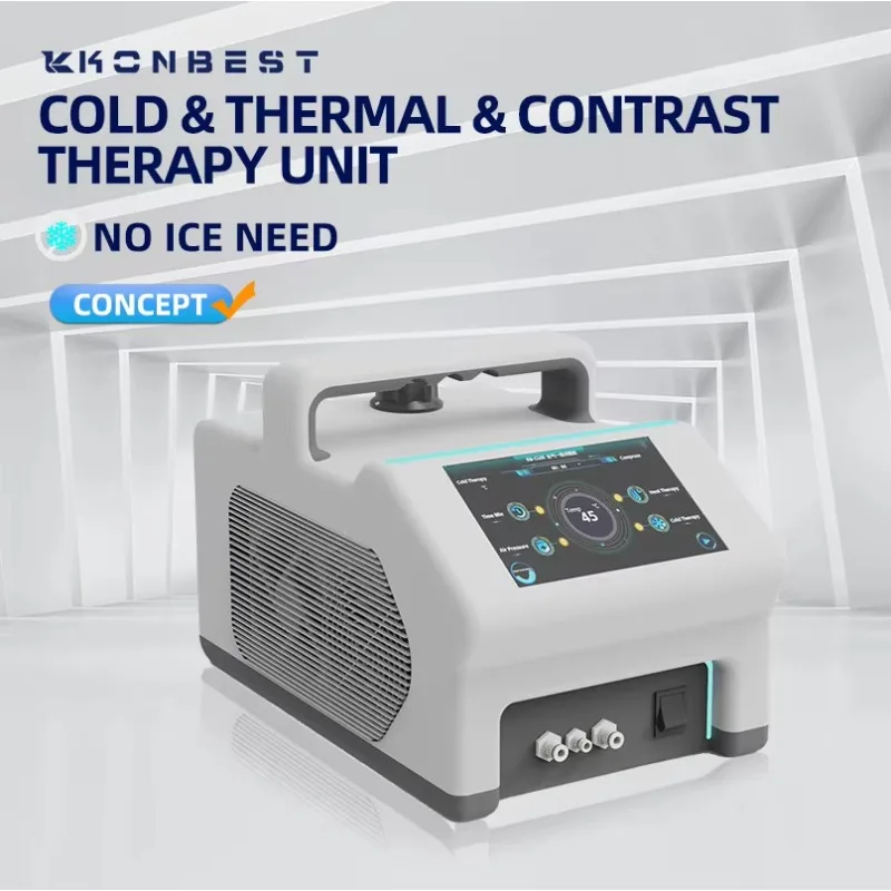Medical Hot Cold Therapy System With Body Wrap Pain Relief Unit For Rehab Clinic Sports Injury Recovery Treatment Device