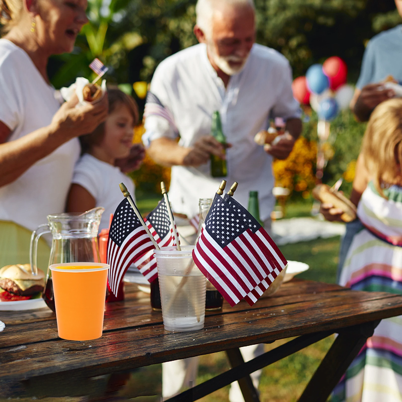 

100 Pcs Colored Paper Cups Kindergarten Supplies Craft Party Disposable Handmade Materials DIY Classroom Decoration