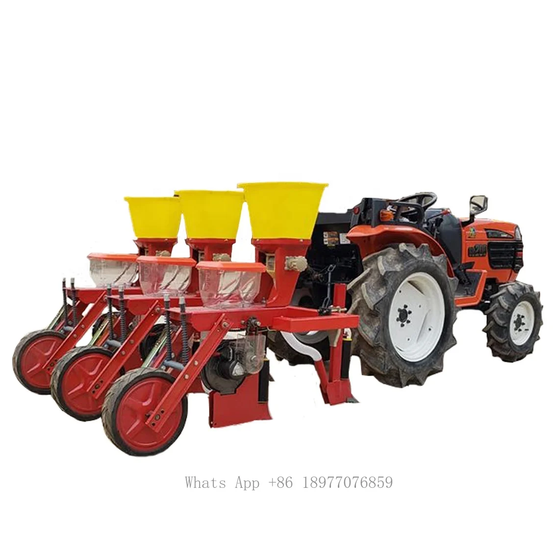 Precision Corn Seeder Tractor Precision Type Corn Seed Planting Machine Vegetable Planter Mounted 2/3/4 Rows 2byf-4 2 Rows