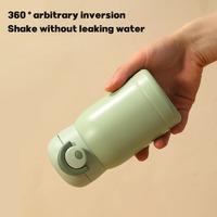 New 220ml/350ml Mini Thermos Cup Pocket Cup Stainless Steel Portable Pocket Thermal Water Bottle Outdoor Camping Drinkware