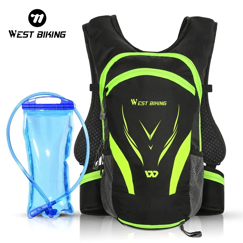 WEST BIKING Bicycle Bag 16L Ultralight Cycling MTB Waterproof Backpack Cycling Water Bag Camping Hiking Outdoor Sport Backpack