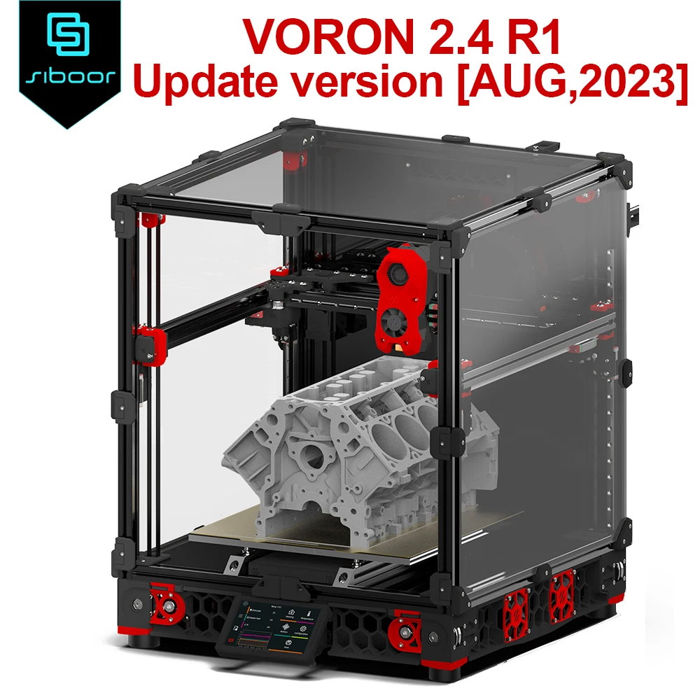 

Voron 2.4 3D Printer Kit -SIBOOR V2.4 R2 [Aug，2023] CoreXY with Stealthburner Extruder DIY Impresor DIY 3D Printer Full Kits