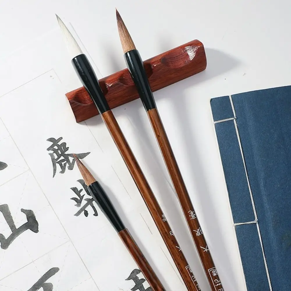 1PC Wooden Handle Writing Brushes Pen Traditional Chinese Calligraphy Brush for Painting Drawing Festival Couplets