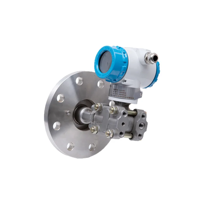 Anti-corrosion and explosion-proof liquid crystal display single liquid level pressure transmitter 4-20mA output DN50 DN80