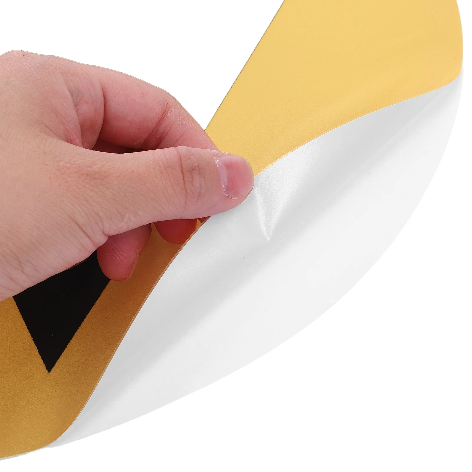 5-blad directionele vloersticker veiligheidswaarschuwingsstickers helder helder grafisch universele symbolen voor menigtecontrole in ziekenhuizen