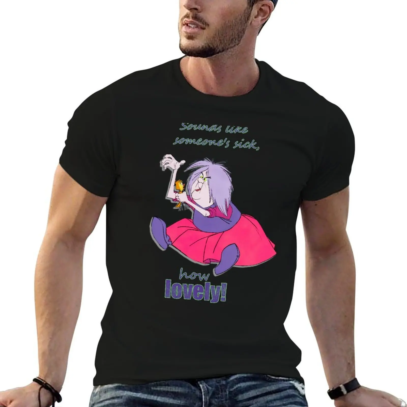 

Sounds like someone's sick... T-Shirt man t shirt cotton high quality t shirts for man slim fit T-Shirt