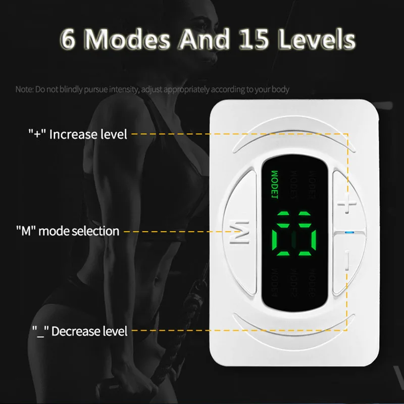 BXA-estimulador muscular Abdominal inteligente, cinturón de masaje de cintura Abs, masajeador eléctrico para adelgazar, Fitness, perder peso, quemar grasa