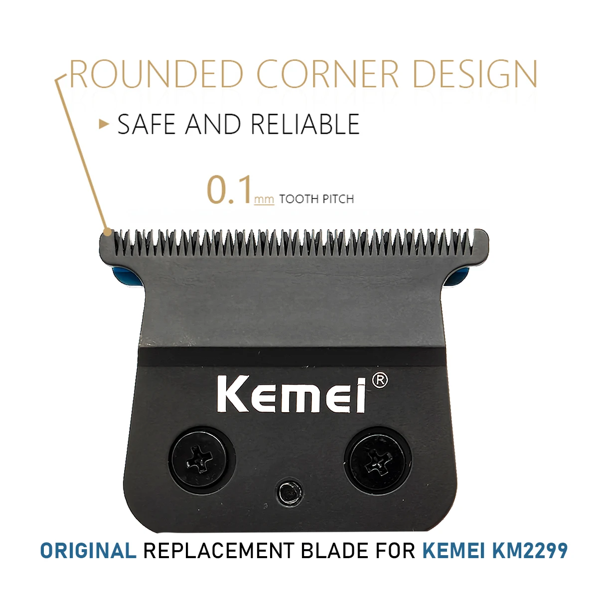 KEMEI KM2299 Trimmer for Men Replacement Original Replacement Blade Professional Hair Clipper for Barbershop Accessories