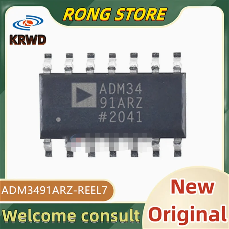 

5PCS ADM3491ARZ New and original ADM3491ARZ-REEL7 ADM3491ARZ-R ADM3491AR ADM3491 SOP-14