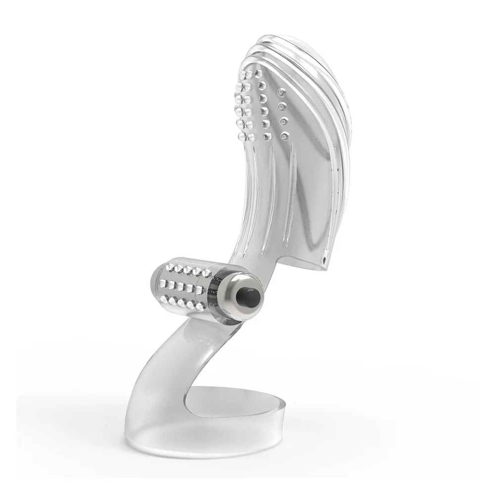 كم هزاز للإصبع للنساء - محفز البظر من السيليكون الناعم، لعبة للبالغين للأزواج، التدليك والاستخدام المنفرد للمتعة #5