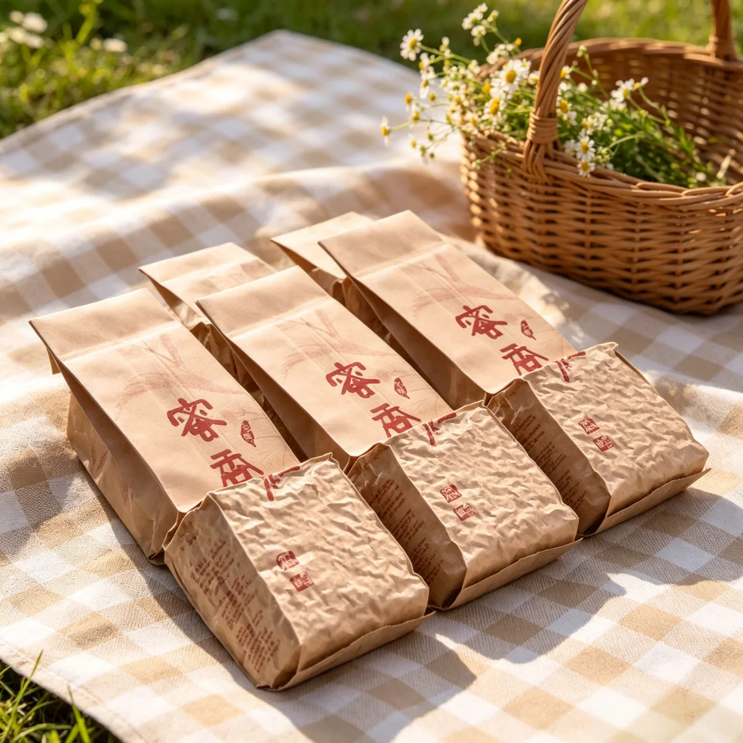 Original Black Tea Bag Honey Flavored Blacktea Aluminum Foil Bag Special Grade Thickened Oolong Tea Bag 150g/bag Vacuum