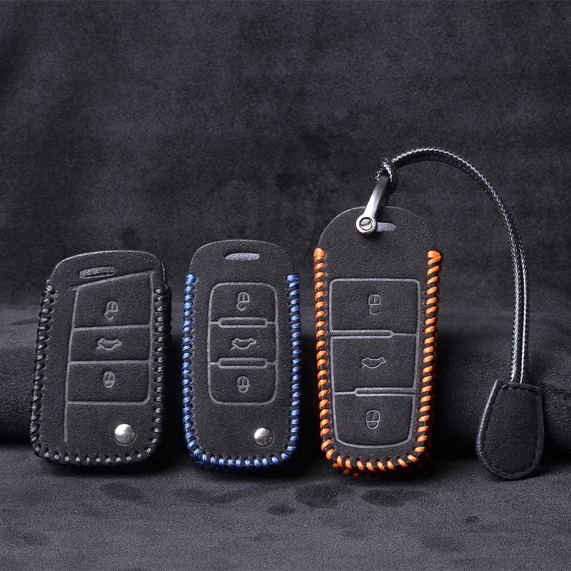 Car key case key cover For Volkswagen VW Passat CC B6 B7 B7L CC R36 Maogotan B5 B8 Passat 3C Golf For Skoda Superb A7 keychain