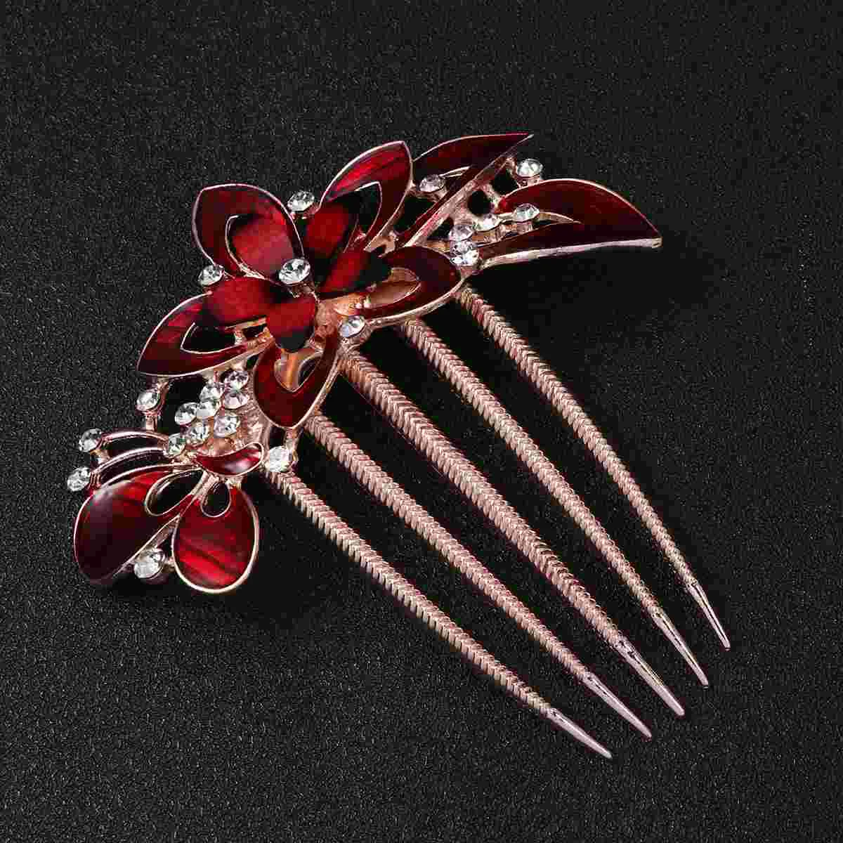 

Womens Earrings Costume Accessories Fashion Headwear Hair Ornament Bride Comb Hairpin