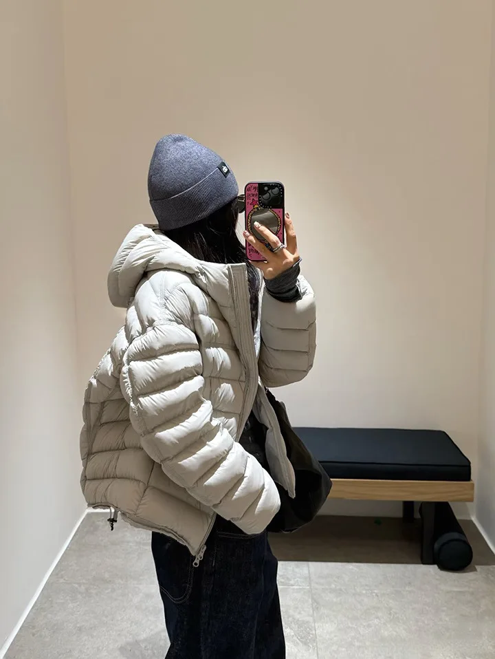   estera con capucha, ligera, cálida, tortuga Ba Ribs, holgada, Jaet, prendas de vestir exteriores, tela de poliéster, larga, Sve Zippe...