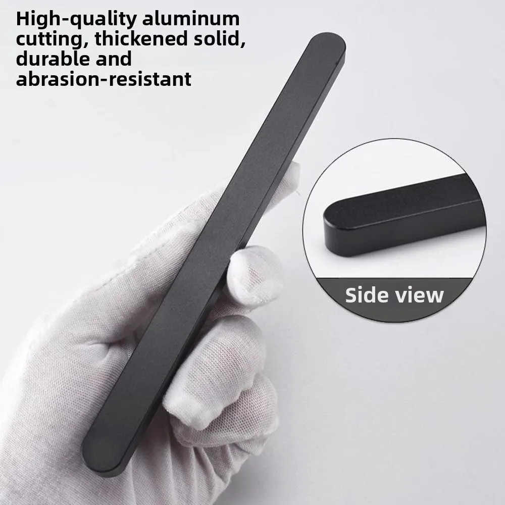 Self-adhesive Stick On Sliding Door Handles 7 Inch Punch-free Drawer Pulls Multifunctional Aluminium Alloy Adhesive Handles