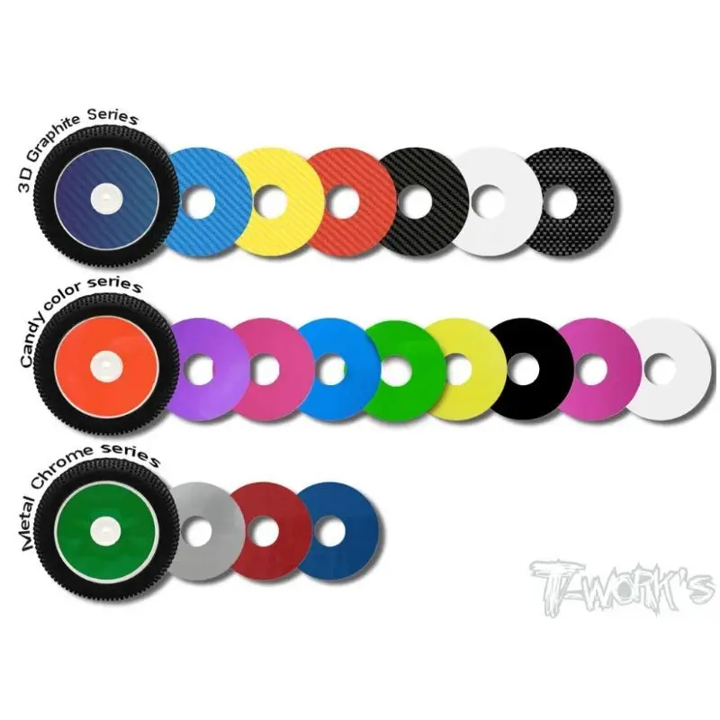 

Оригинальная наклейка на багги T Works TS-058 3D из углеродного волокна 1/10, 12 шт. (6 цветов) Радиоуправляемый инструмент