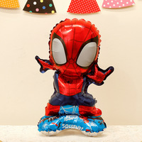 Standing SpiderMan Balloon Spiderman Foil Balloons Boy Kids Birthday Party Decoration Baby Shower Cartoon Balloons