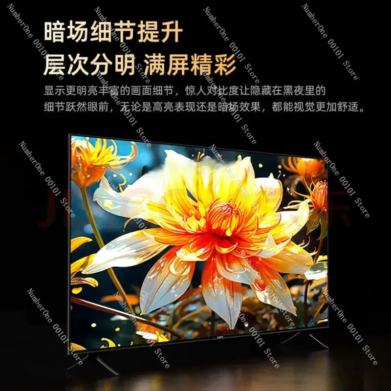 

100-дюймовый большой голосовой телевизор высокой четкости 4K 110/120/150 интеллектуальный ультратонкий взрывозащищенный полноэкранный