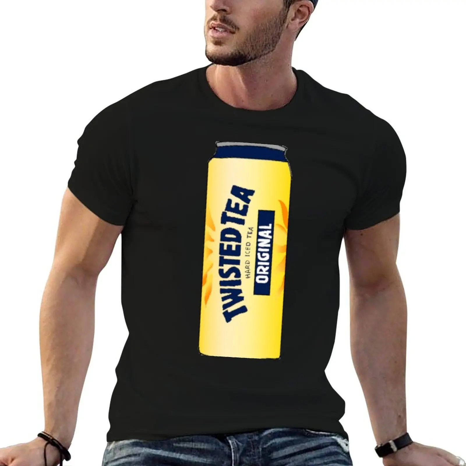 

twisted tea T-Shirt cotton t shirt pack anime tshirt anime t shirts for man T-shirt