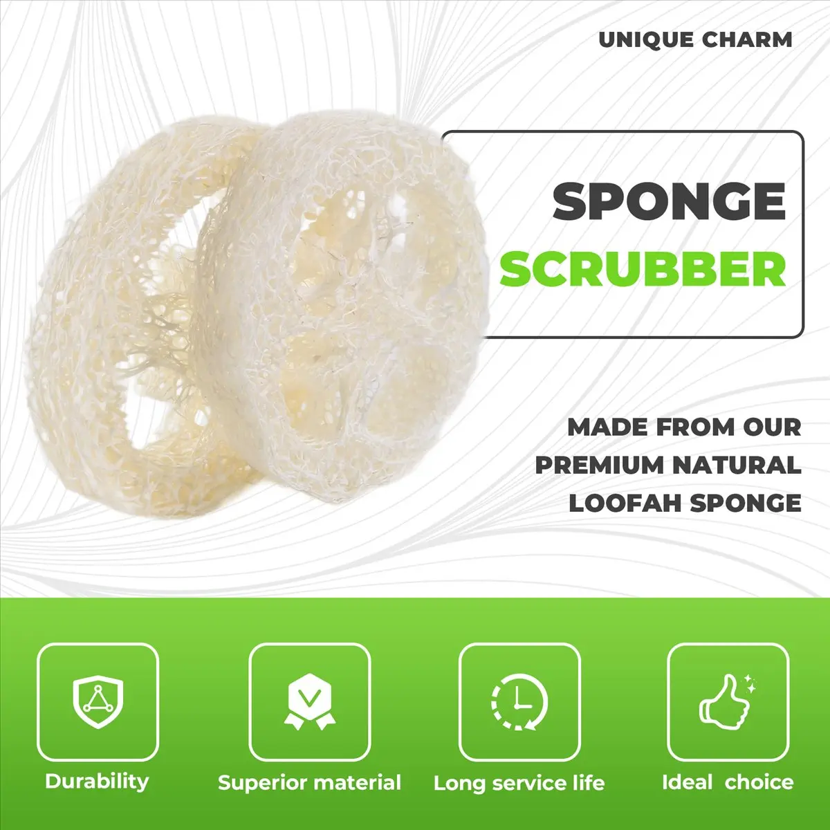 T70C! 150 Piezas de Luffa Natural en Rodajas, Jabonera Artesanal de Luffa, Herramientas de Limpieza, Esponja, Soporte para Jabón Facial