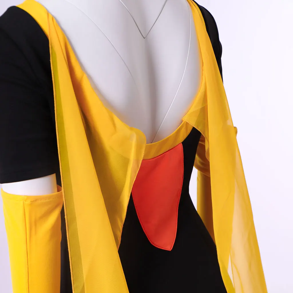 بدلة The Venture Bros التأثيرية Dr Mrs The Monarch بدلة نسائية مثيرة عميقة على شكل حرف V مجموعة كاملة من بدلة قتالية لحفلات الهالوين