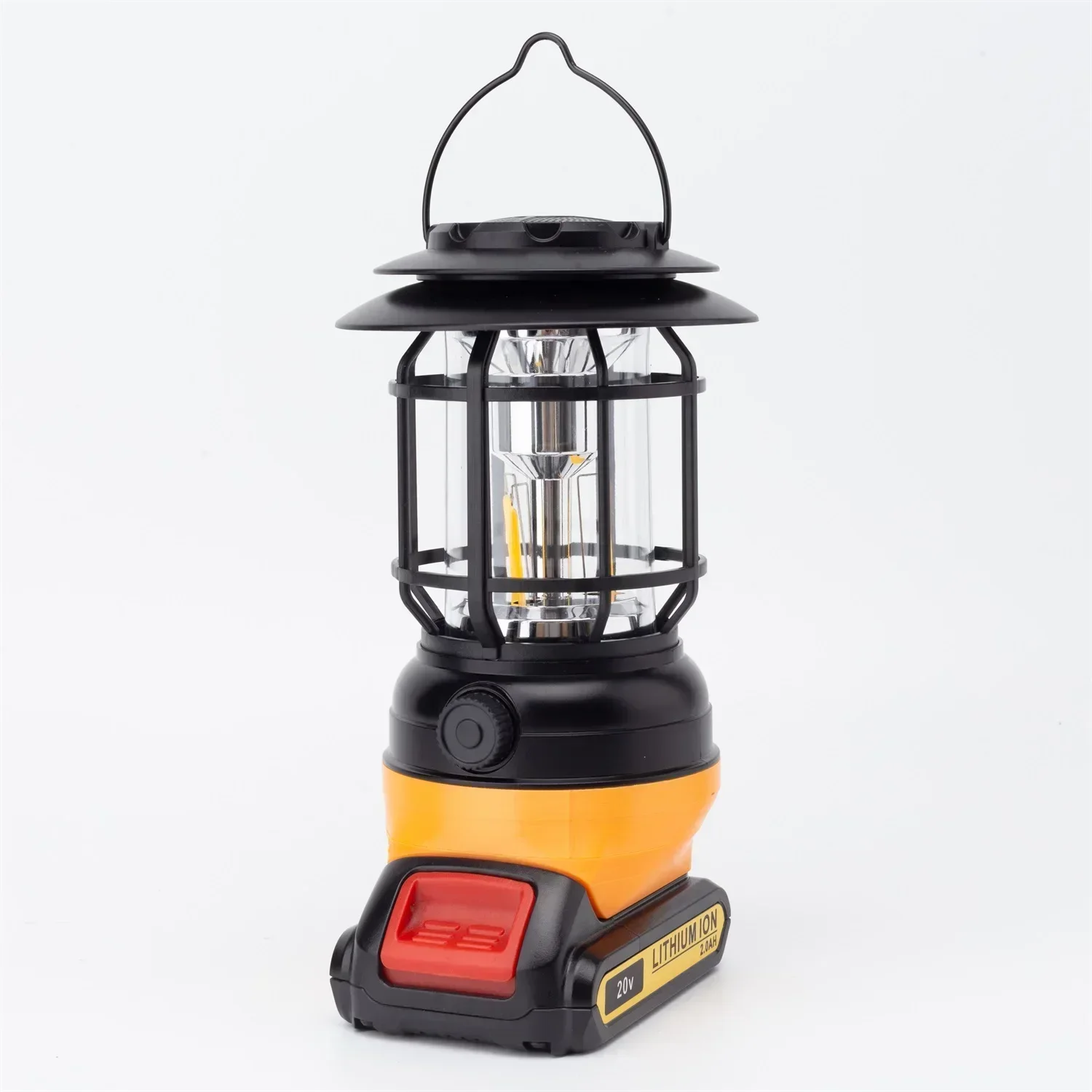 For Dewalt 18V Li-ion Battery Portable Lantern Work Lights Camping with Bluetooth Speaker Inspection LED Work Light(NO Battery )