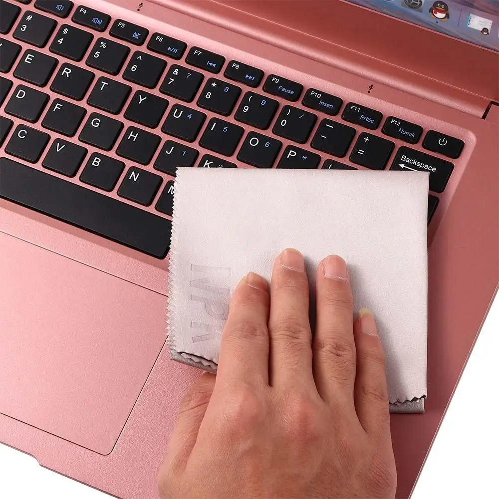 Laptop Screen Cleaning Cloth Dustproof Notebook Palm Microfiber Protective Film Keyboard Covers Laptop Keyboard Blanket
