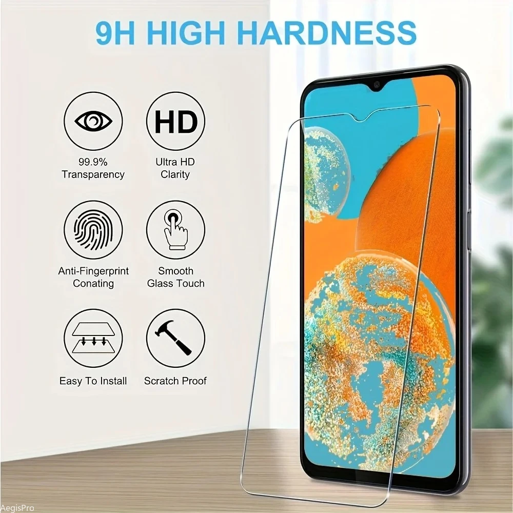 

3PCS Tempered Glass Screen Protector for Samsung Galaxy M36 A56 A36 A05 A16 A26 A15 A24 A35 A42 A53 A55 ScratchResistant HDGlass