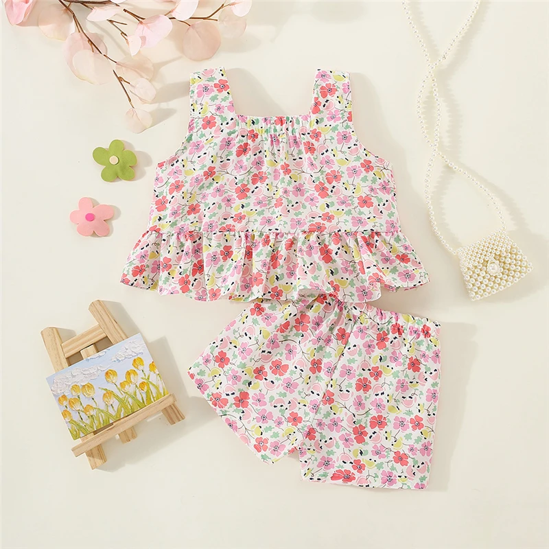 Conjunto de Verão para Menina - Summer Clothing Baby Girl avaliação e preço