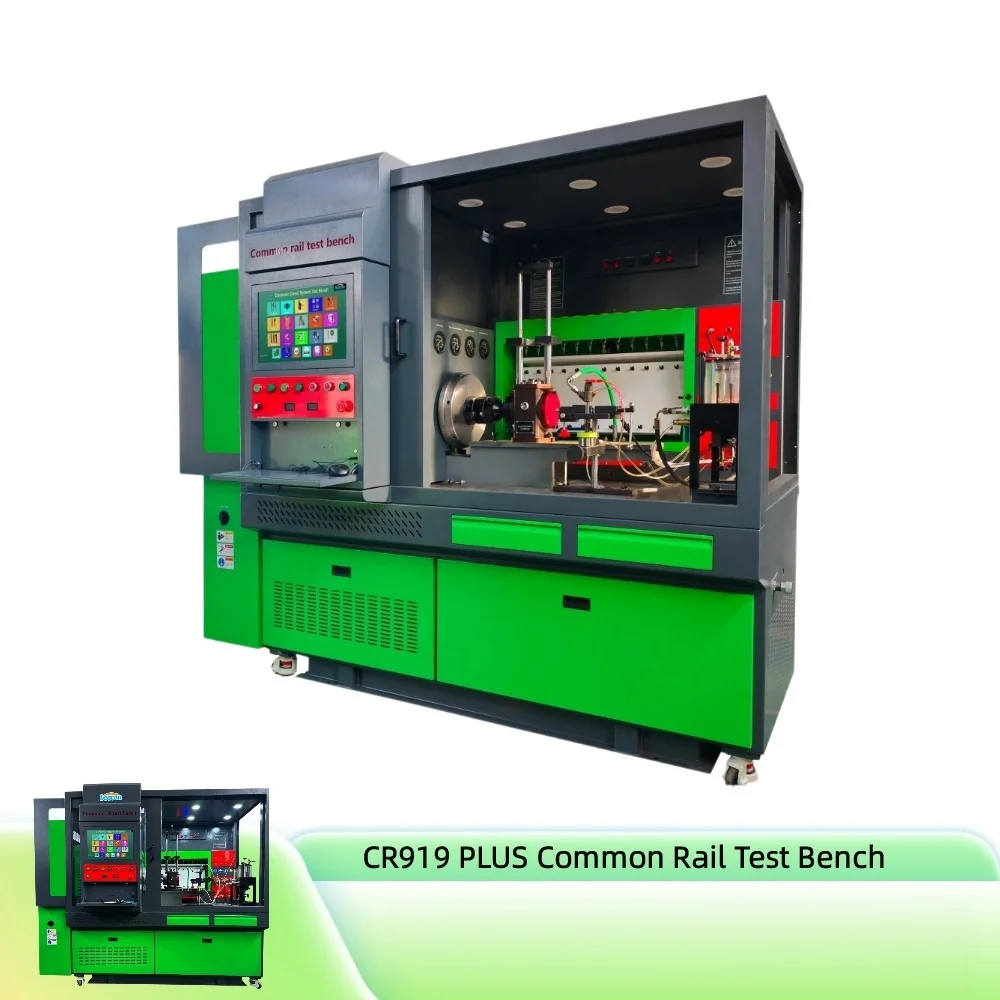 CR919 PLUS Multifunctional Common Rail Test Bench 15KW 380V EUI EUP HEUI PT HPI Fuel Injector Pump Testing Equipment Auto Repair